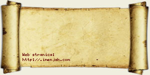 Tatjana Roglić vizit kartica